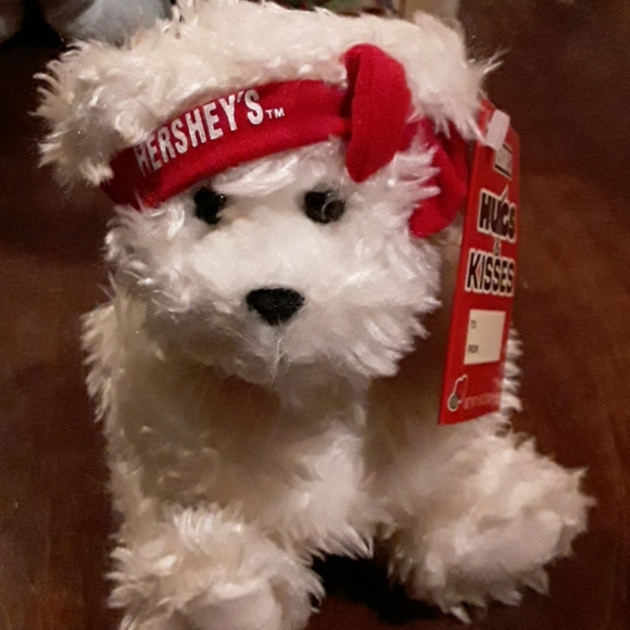HERSHEY'S Other - HERSHEY'S  HUGS AND  KISSES  TEDDY  BEAR.